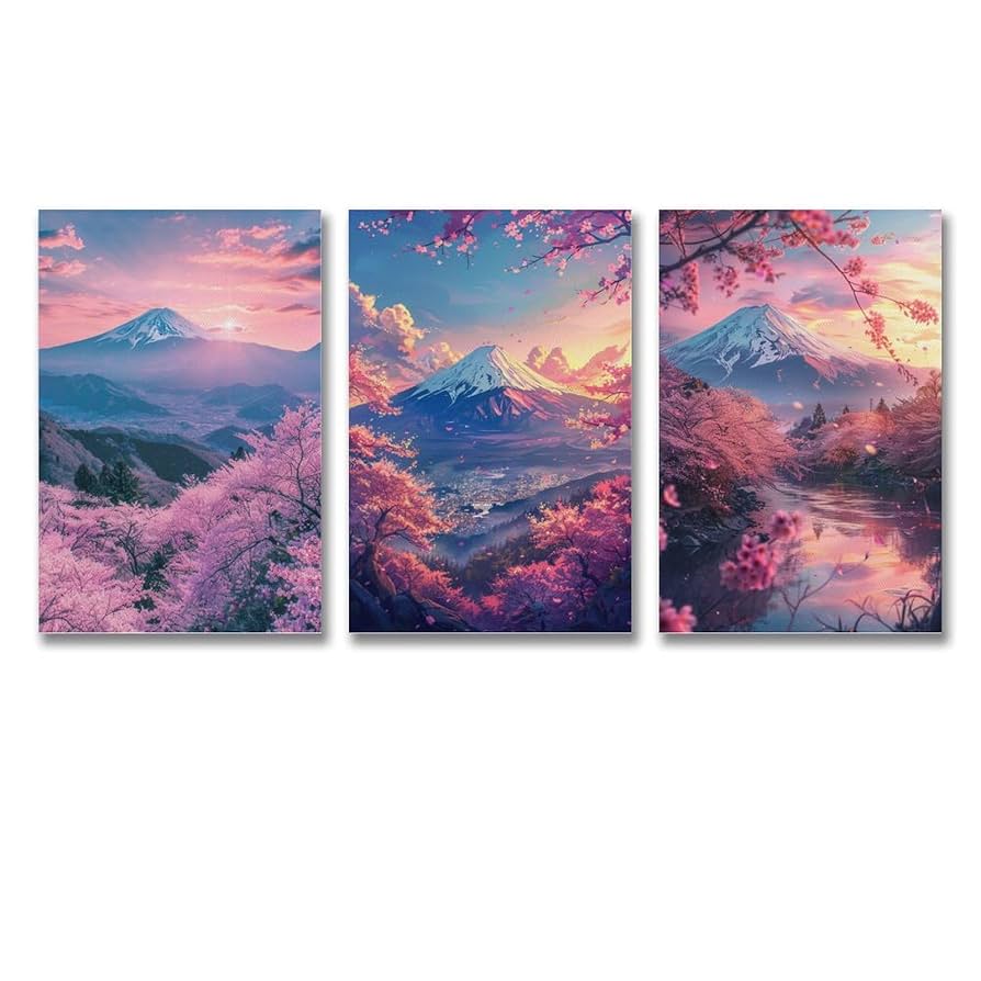 絵画 インテリア　絵　油絵　F4-080711　風景（春 満開の桜） 絵画 インテリア 絵 油絵 F4-080711 風景（春 満開の桜） 絵画